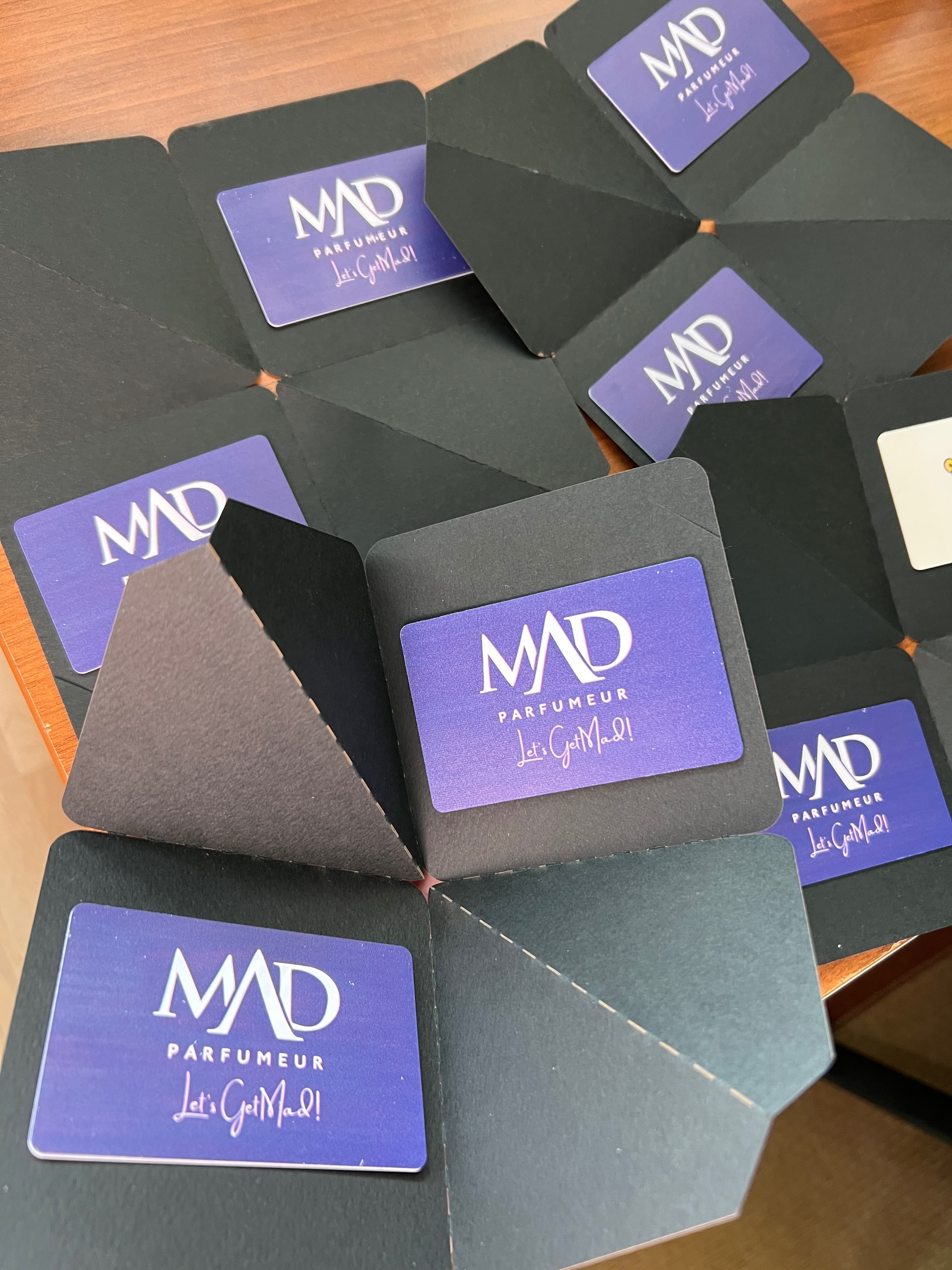 MAD Parfumes custom Ninja Card