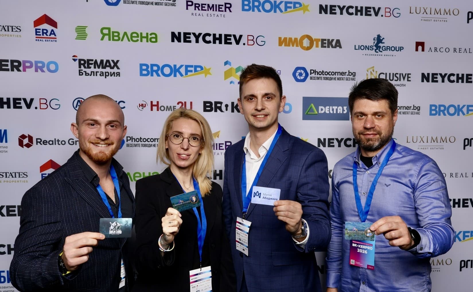 Real Ninja Card clients holding NFC cards